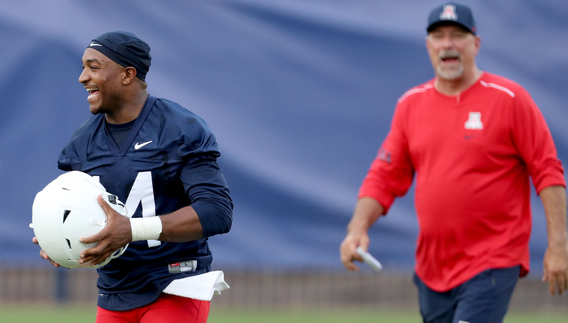 UA football day two
